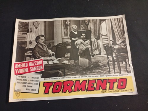 Tormento fotobusta originale - -,