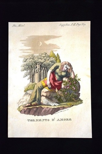 Tormento amore incisione - tormento, d'amore