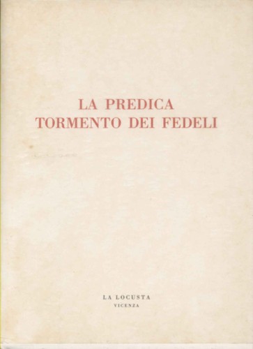 Predica tormento dei - predica.,