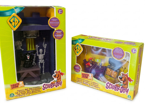 Scooby doo pirate crew playset - pirate,