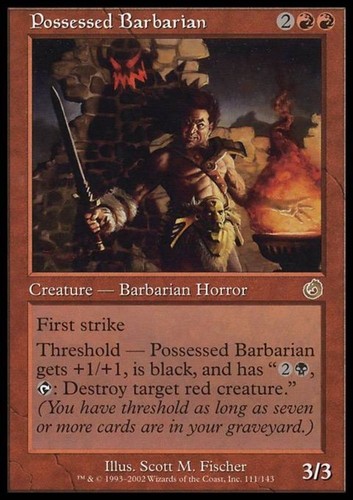 Barbaro posseduto possessed - barbaro,